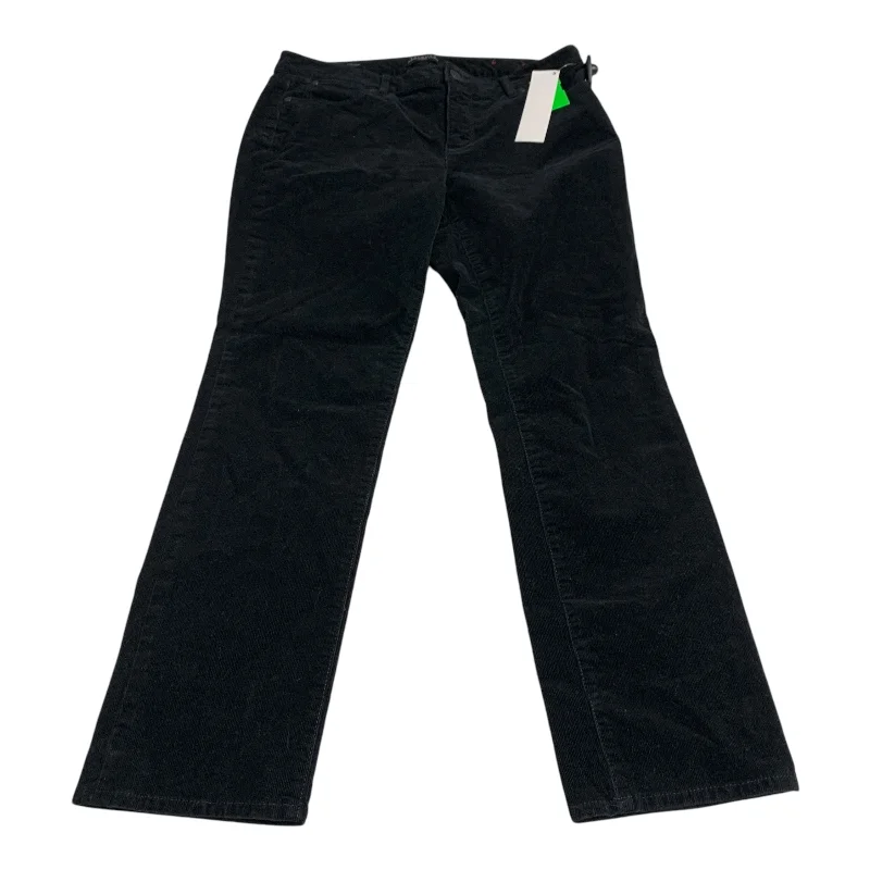 Breathable cotton pants for all-day summer ease -Pants Corduroy By Talbots In Black, Size: 8p