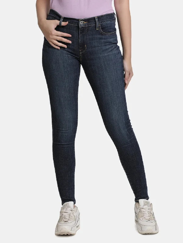 High Waisted Jeans for Shape -Women's Mid Rise 710 Super Skinny Jeans