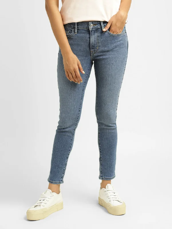 Overalls Jeans for Workwear -Women's Mid Rise 711 Skinny Fit Jeans