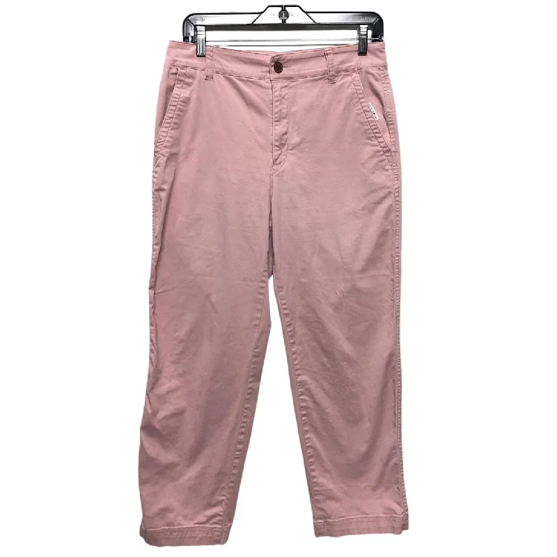 Eco-friendly hemp pants for sustainable clothing choices -Pants Chinos & Khakis By Gap In Pink, Size: 6