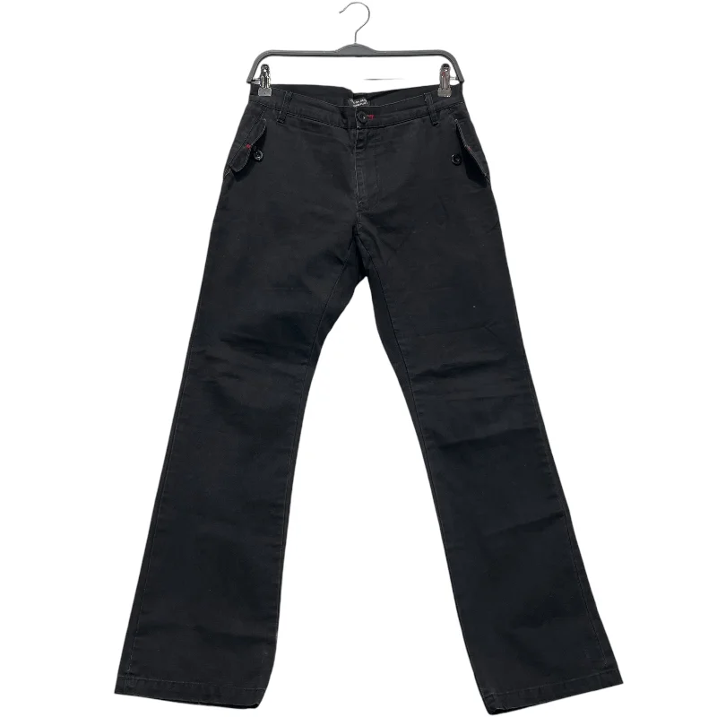 Light Wash Jeans for Casual -COMME des GARCONS HOMME/Straight Pants/M/Denim/BLK/