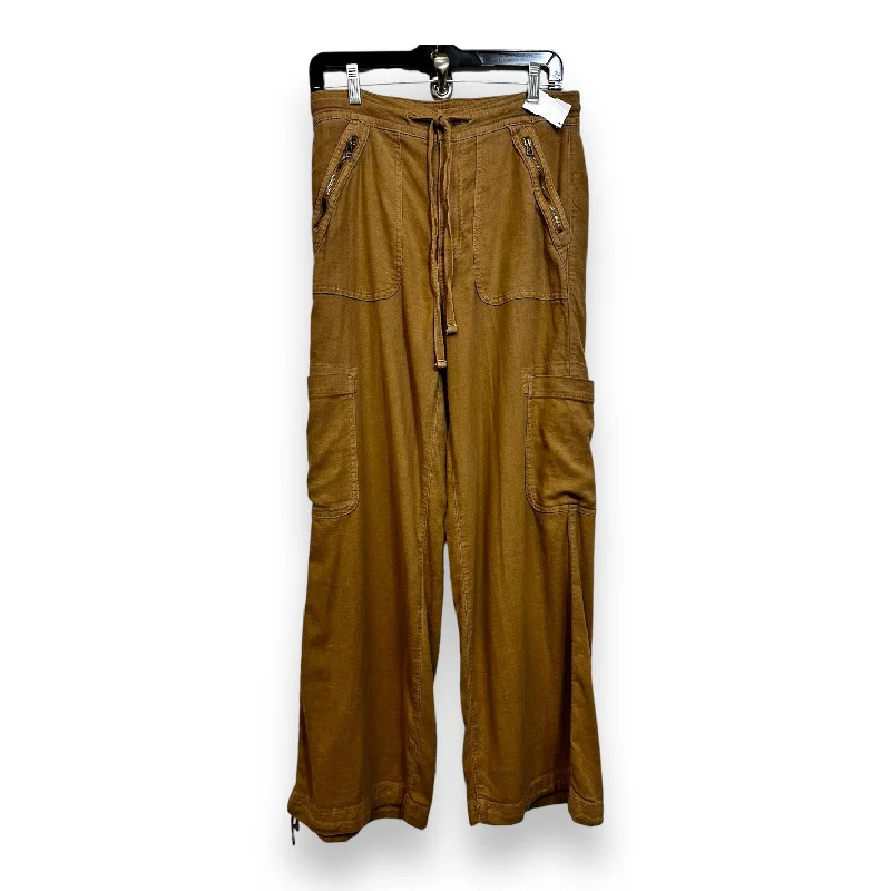 Lightweight cargo pants for summer camping trips -Pants Cargo & Utility By American Eagle In Tan, Size: 8