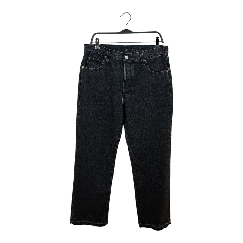 Back Pocket Jeans for Design -ALEX MILL/Straight Pants/32/Denim/BLK/