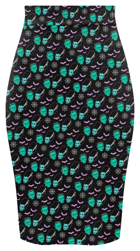 Monster Love Pencil Skirt