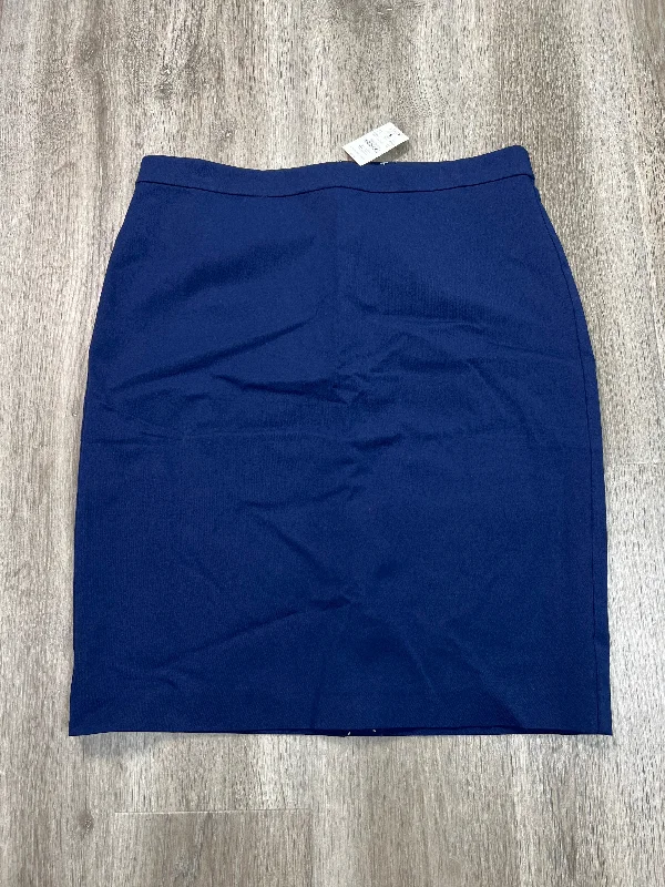 Durable cotton skirts for tough daily use -Skirt Mini & Short By J. Crew In Blue, Size: L