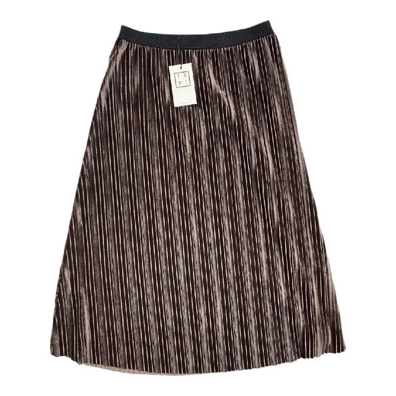 Classic black skirts for versatile outfit pairing -Skirt Maxi By Thml In Brown, Size: M