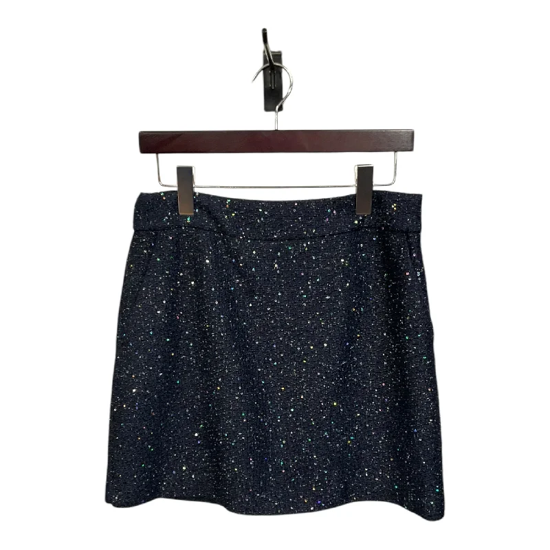 Trendy skirts with modern cutout designs -Skirt Mini & Short By Loft In Blue, Size: S