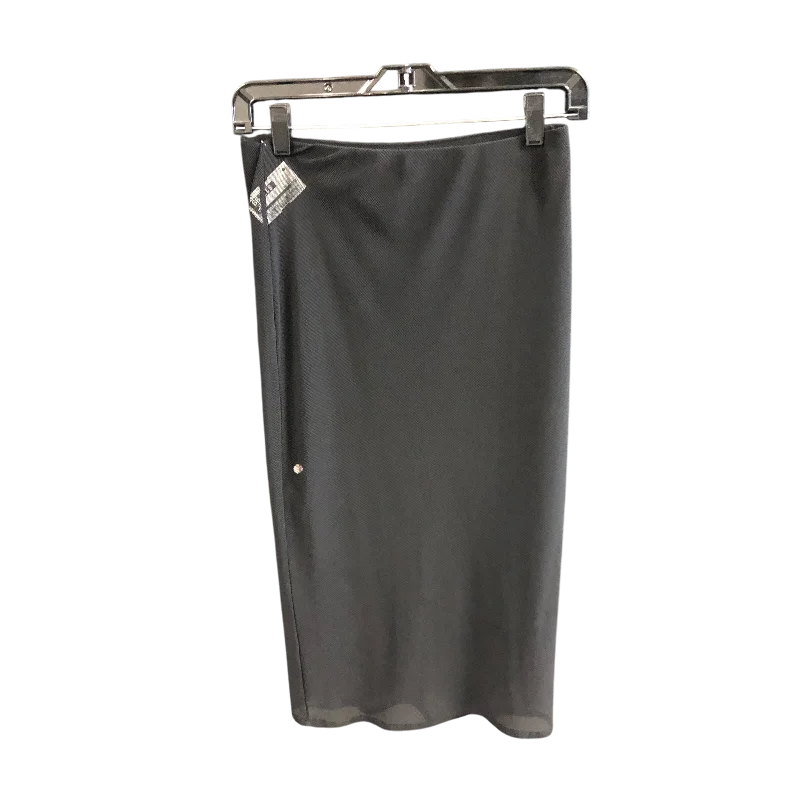 Casual linen skirts for breezy days -Mesh Skirt Midi By Inc In Black, Size: S