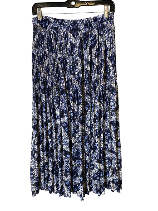 Flowy maxi skirts for breezy summer style -Skirt Maxi By Allison Taylor In Blue, Size: M