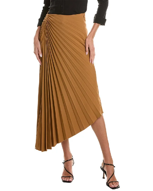 High-low bodycon dress for women with dramatic hemline and bold design -A.L.C. Tracy Midi Skirt