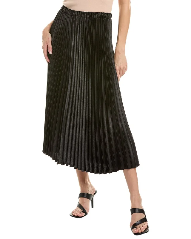 Sheer bodycon dress for women with light fabric and daring look -Anne Klein Pull-On Pleated A-Line Skirt