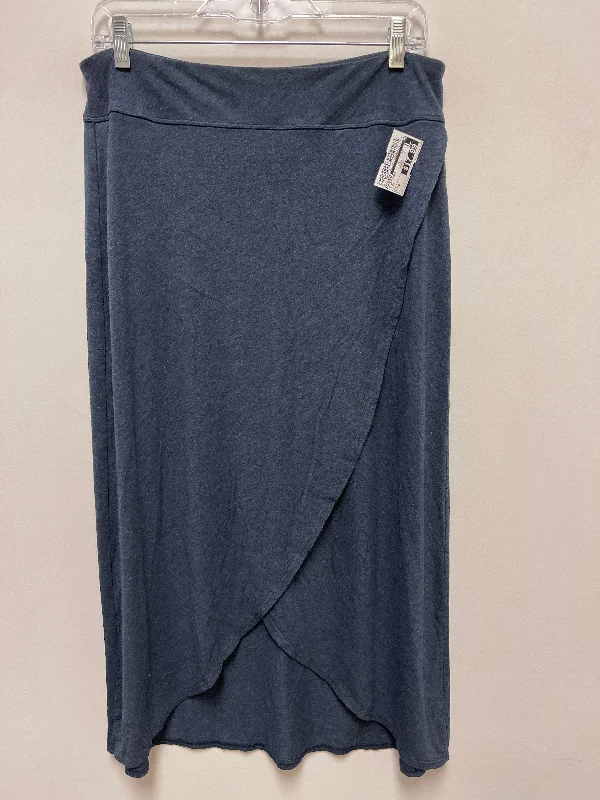 Stretch denim skirts for comfy wear -Skirt Maxi By Athleta In Blue, Size: 8