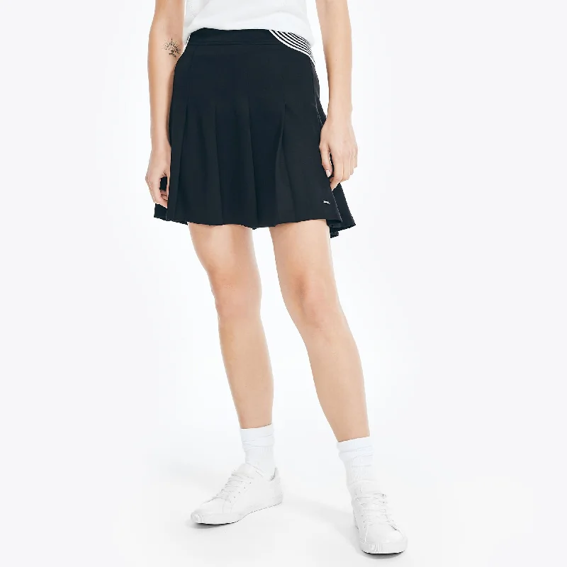 Nautica Womens Pleated Tennis Skirt