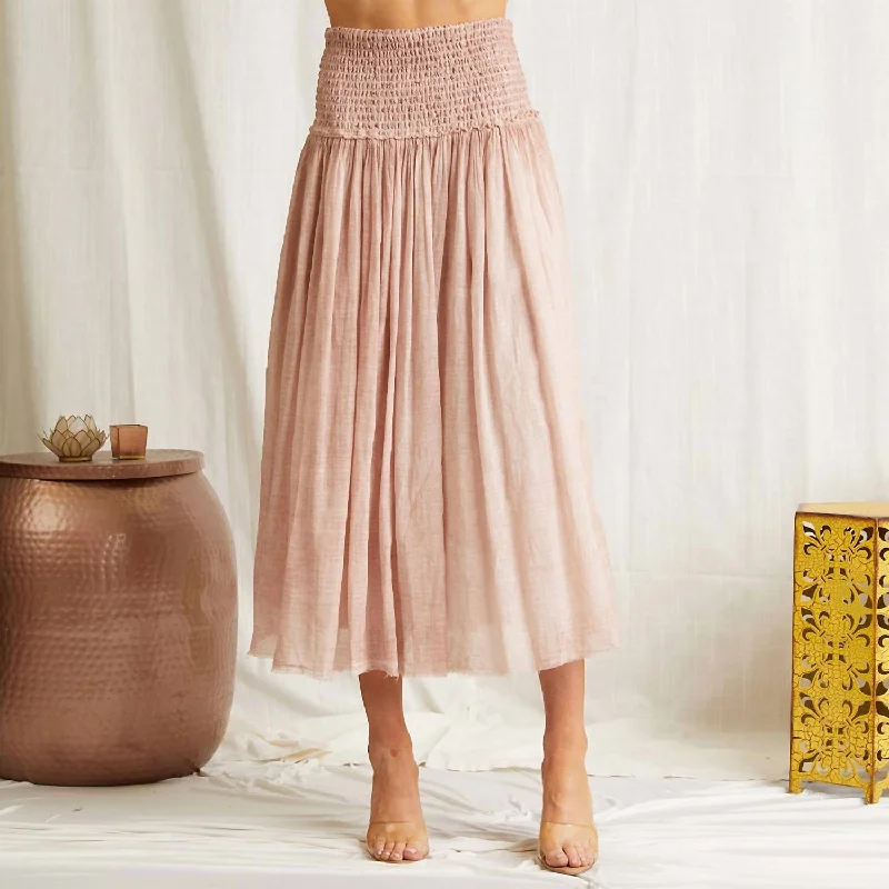 Raelyn Skirt In Pink