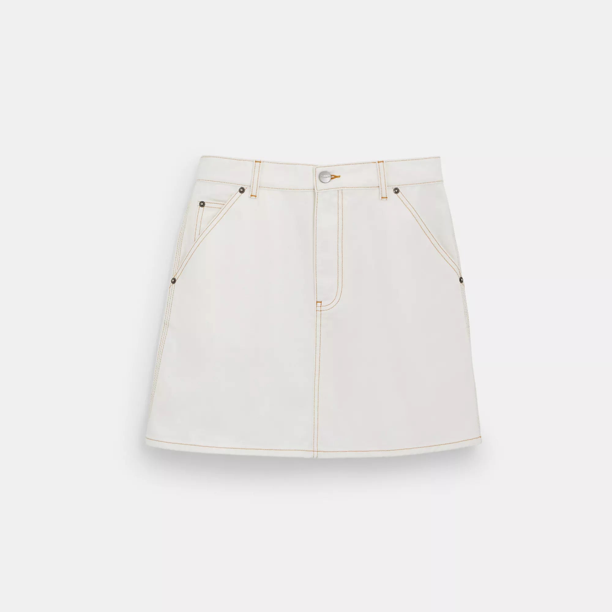 Coach Outlet Twill Utility Skirt In Organic Cotton And Recycled Polyester