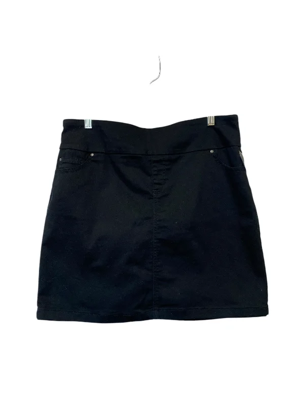 Bold skirts with bright color pops -Skirt Mini & Short By Sc & Co In Black, Size: L