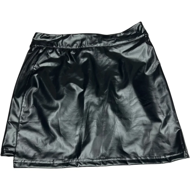 Durable skirts for long-lasting wardrobe staples -Skirt Mini & Short By Shein In Black, Size: S