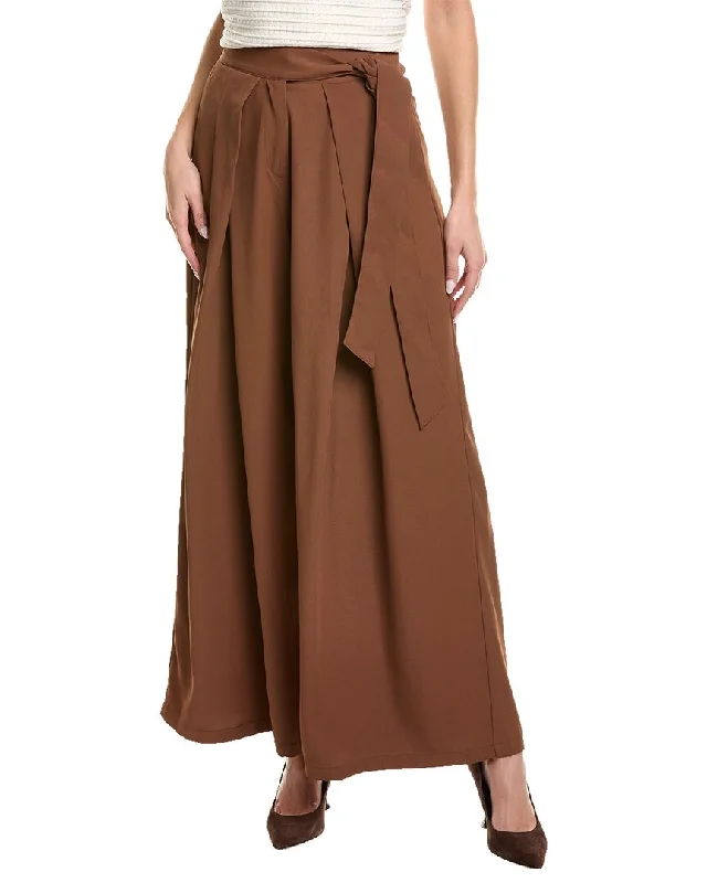 Halter neck bodycon dress with open back and stylish appeal -Gracia Wide Leg Pant