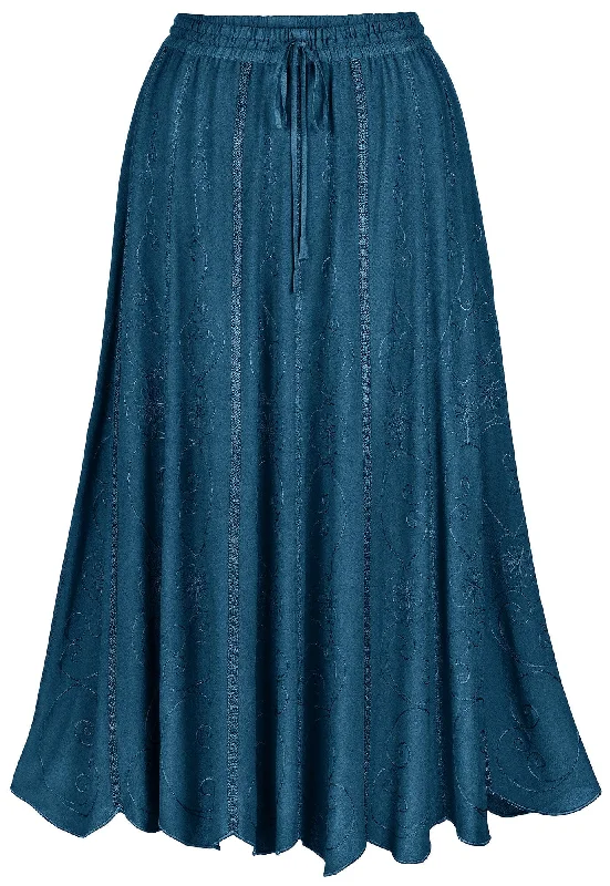 Pleated midi skirts for timeless grace -Nicolette Maxi Limited Edition