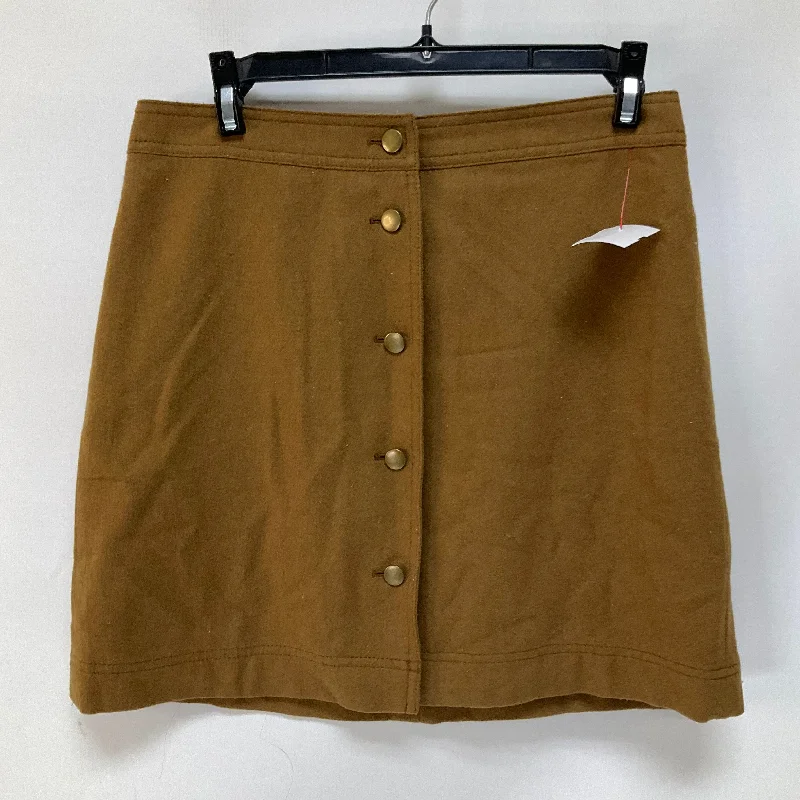 Trendy midi skirts for modern fashionistas -Skirt Mini & Short By Madewell In Tan, Size: 2