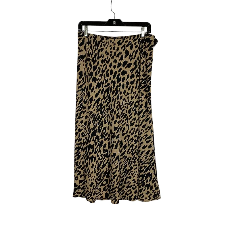 Cute denim skirts for youthful cool -Skirt Maxi By Banana Republic In Animal Print, Size: M