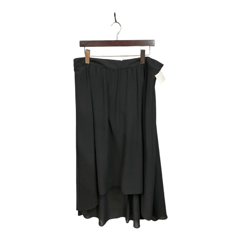 Stretchy skirts for all-body inclusivity -Skirt Maxi By Peter Nygard In Black, Size: Xl