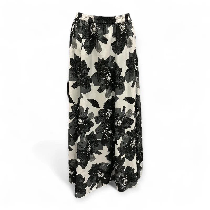 Trendy skirts with bold plaid patterns -Skirt Maxi By Roz And Ali In Floral Print, Size: Xxl