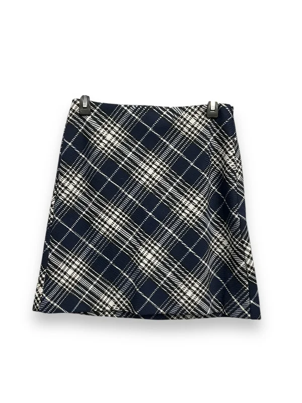 Pleated midi skirts for timeless grace -Skirt Mini & Short By Ann Taylor In Blue, Size: Xsp