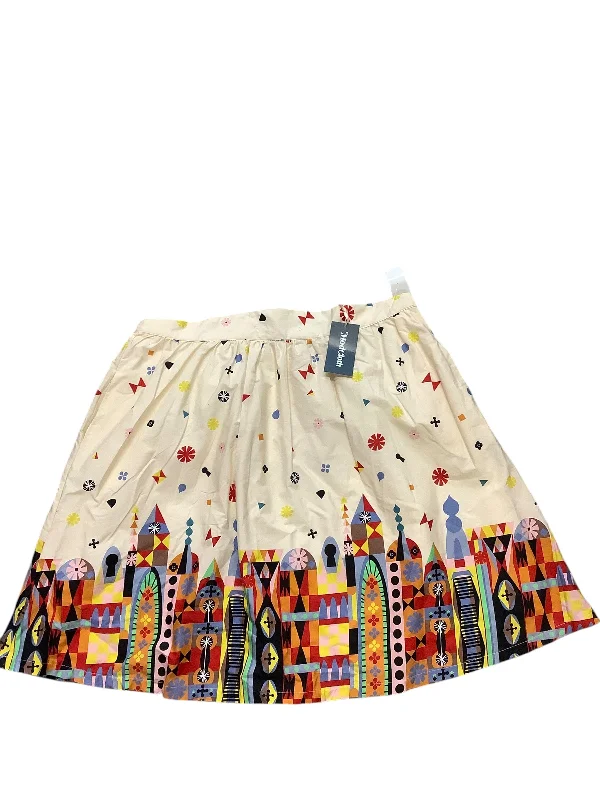 Casual linen skirts for breezy days -Skirt Mini & Short By Modcloth, Size: 2x