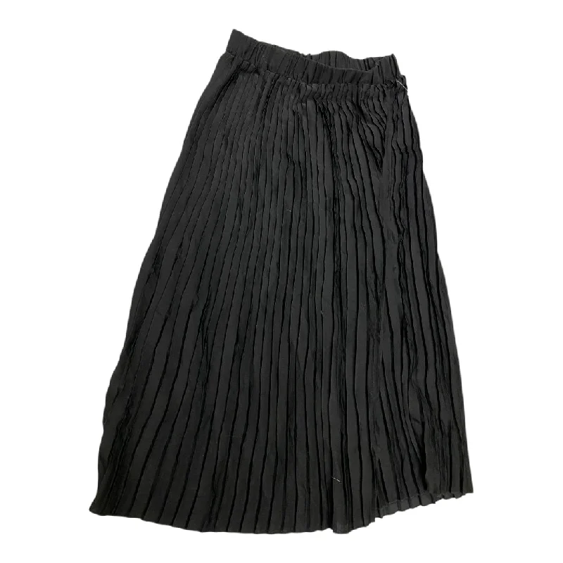 Trendy midi skirts for modern fashionistas -Skirt Midi By Cmc In Black, Size: M