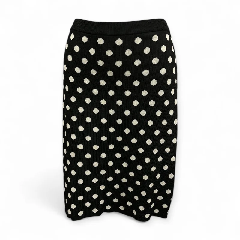 Luxury skirts with shimmering sequin details -Skirt Mini & Short By Grace In Polkadot Pattern, Size: S