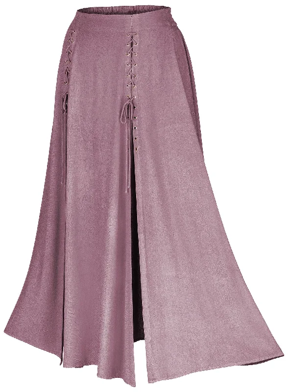 Trendy midi skirts for modern fashionistas -Rowan Maxi Overskirt Limited Edition Dusty Rose