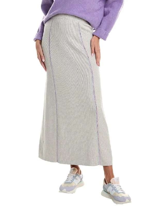 ATM Anthony Thomas Melillo Cashmere-Blend Maxi Skirt