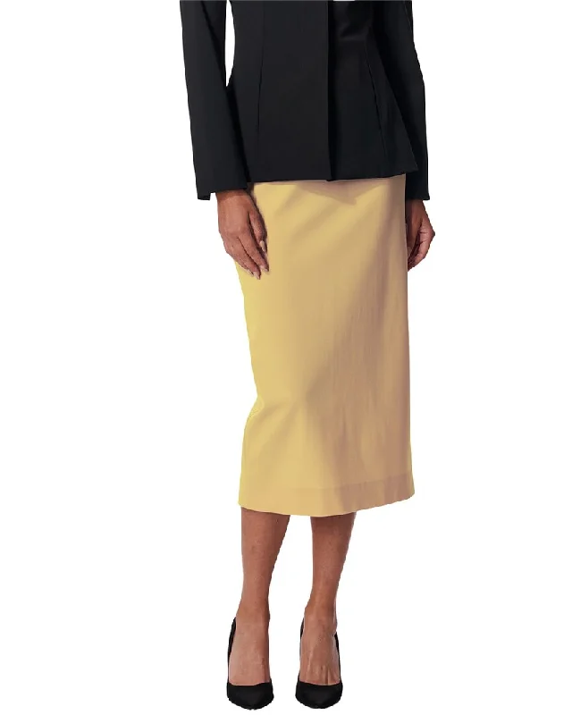 Carolina Herrera Wool-Blend Midi Skirt