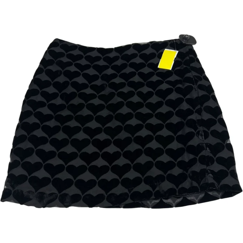 Durable skirts with reinforced seam strength -Skirt Mini & Short By Cupcakes And Cashmere In Black, Size: S