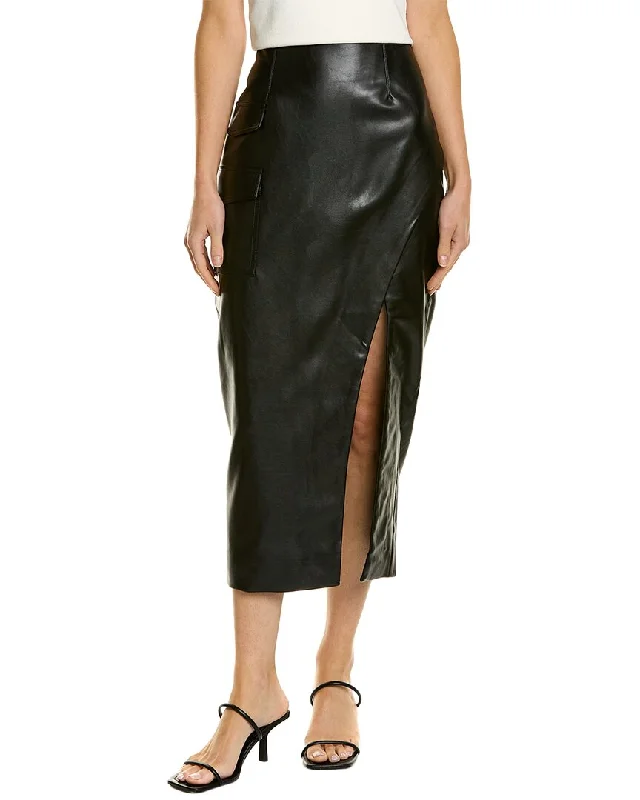 Sexy bodycon dress for women with figure-hugging silhouette and bold design -Nicholas Levana Midi Skirt