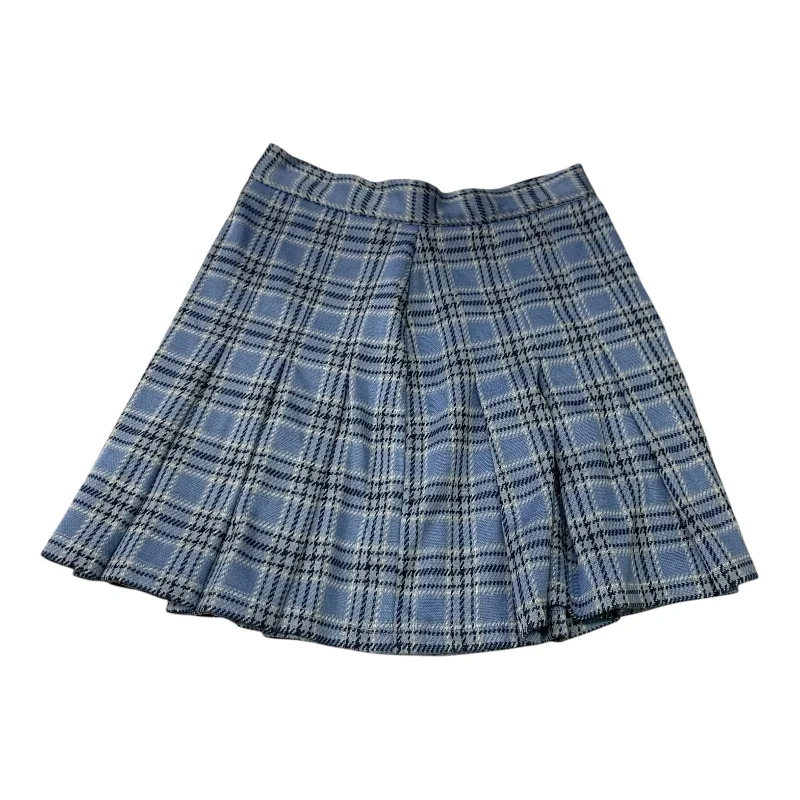 Trendy skirts with modern cutout designs -Skirt Mini & Short By Free People In Blue, Size: S