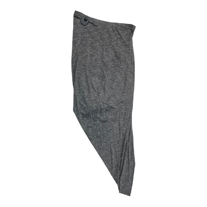 Designer skirts with premium fabric finish -Skirt Maxi By Dolan Left Coast In Grey, Size: M