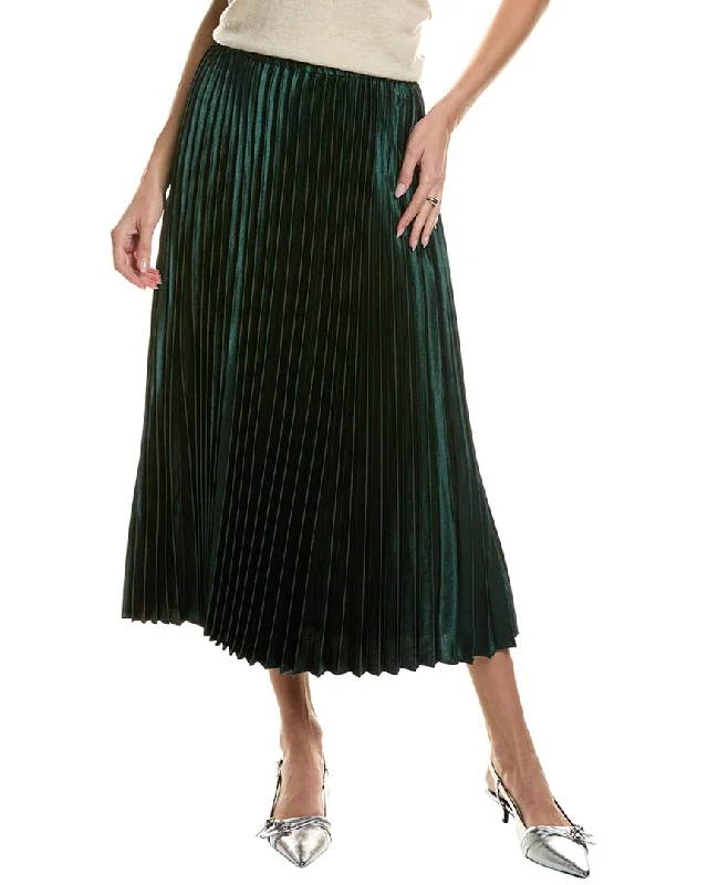 Striped bodycon dress for women with bold lines and contemporary style -Anne Klein Pleated Skirt