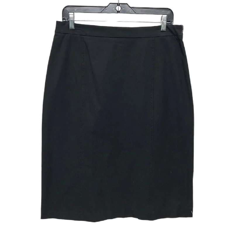 Designer skirts with premium fabric finish -Skirt Mini & Short By Cmb In Black, Size: 14