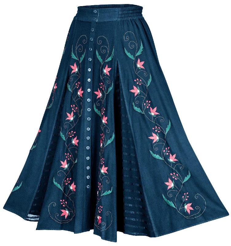 Flowy floral skirts for springtime elegance -Annika Maxi Limited Edition