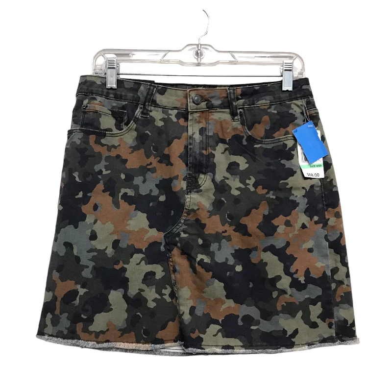 Durable skirts for active lifestyle needs -Skirt Mini & Short By Kensie In Camouflage Print, Size:8