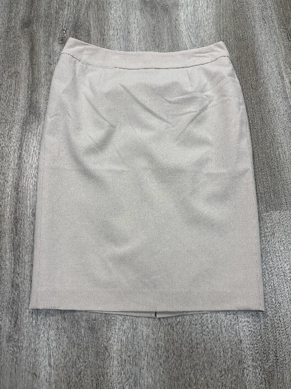 Wrap skirts for adjustable stylish fit -Skirt Mini & Short By Calvin Klein In Tan, Size: S