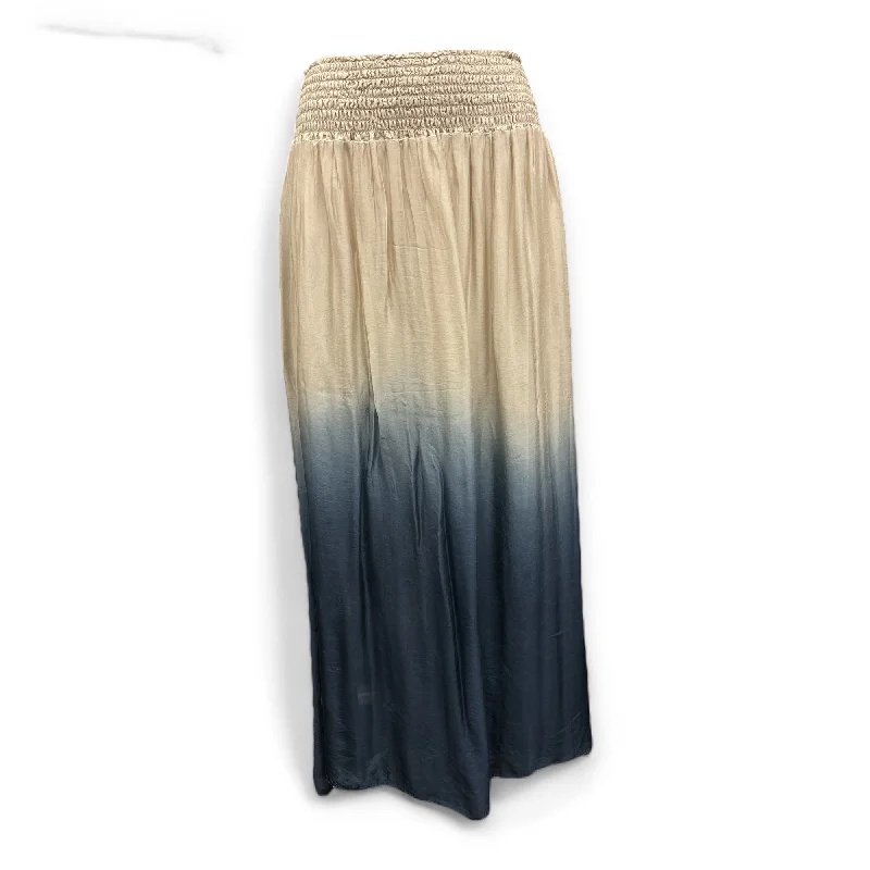 Casual cotton skirts for laid-back days -Skirt Maxi By Clothes Mentor In Tan, Size: Xl