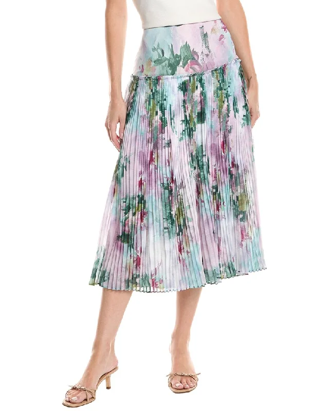 Fitted bodycon dress for women with seamless style and sleek silhouette -Ted Baker Pleated Midi Skirt