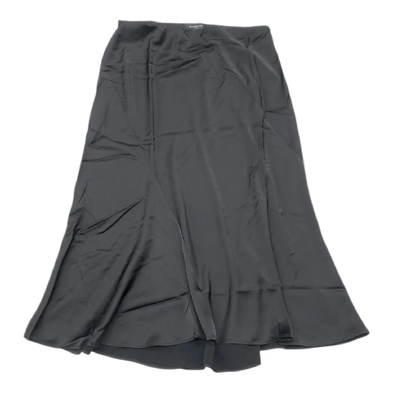 Cute pleated skirts for youthful school outfits -Skirt Maxi By Banana Republic In Black, Size: M