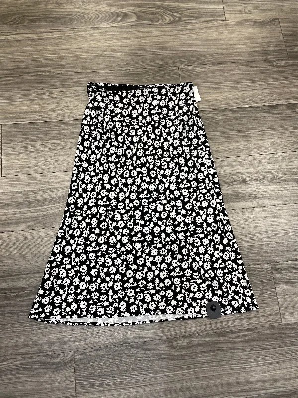 Soft cotton skirts for sensitive skin ease -Skirt Midi By Rachel Zoe In Floral Print, Size: 4