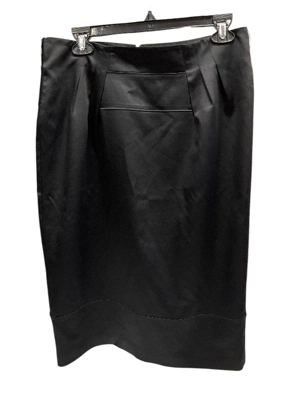 Stretch skirts for curvy figure flattery -Skirt Mini & Short By Worthington In Black, Size: 12