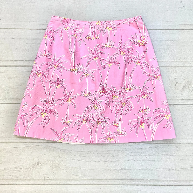 Patterned skirts with geometric print edge -Skirt Designer By Lilly Pulitzer  Size: M