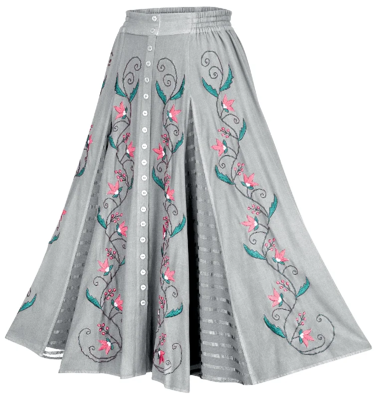 Stretch skirts for curvy figure flattery -Annika Maxi Limited Edition